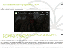 Tablet Screenshot of palmera-poctefex.com